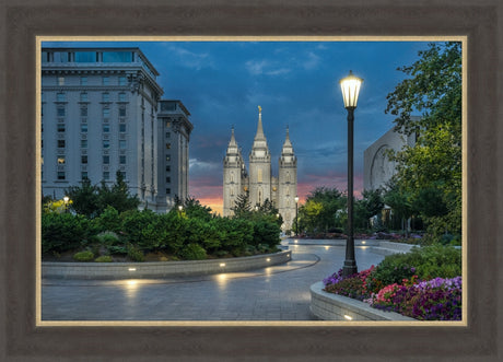 Salt Lake Temple - Sunset Stroll