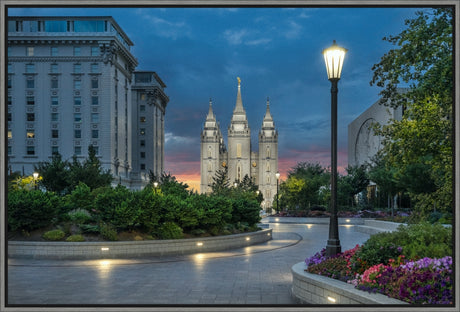 Salt Lake Temple - Sunset Stroll
