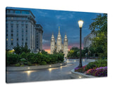 Salt Lake Temple - Sunset Stroll
