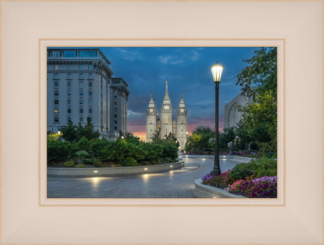 Salt Lake Temple - Sunset Stroll