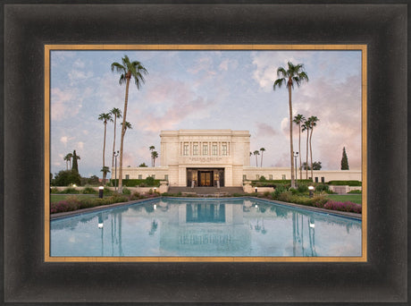 Mesa Temple - Textured by Robert A Boyd