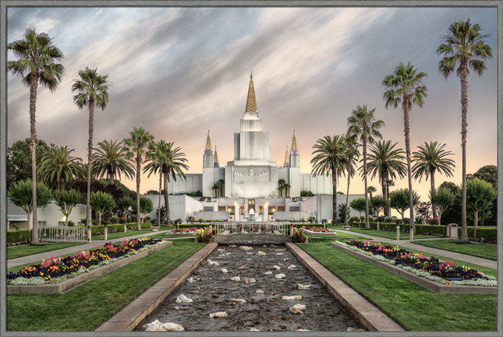 Oakland Temple - Chrome Series by Robert A Boyd