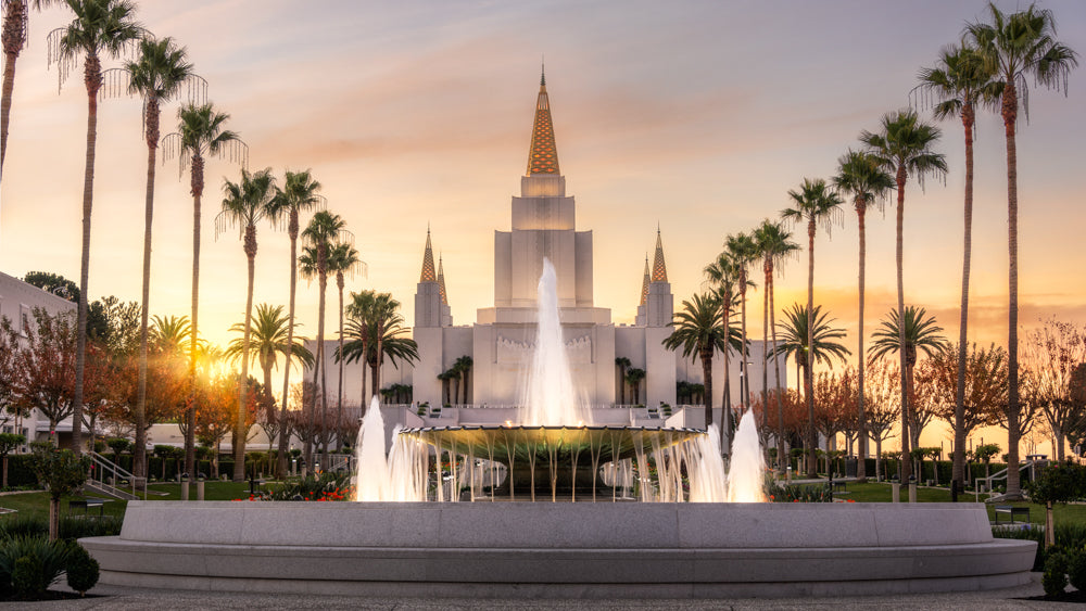 The Oakland Temple.