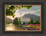 Provo Temple - Summer Splendor by Robert A Boyd