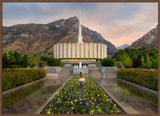 Provo Temple - Covenant Path by Robert A Boyd