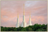 Washington DC Temple - Spires by Robert A Boyd