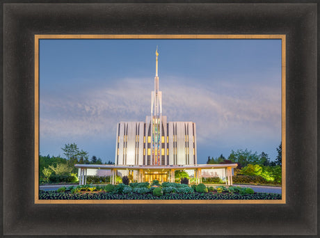 Seattle Temple - Welcome to the Temple by Robert A Boyd