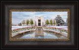Denver Temple - Spring Snowstorm
