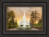 Portland Temple - Evening Glow