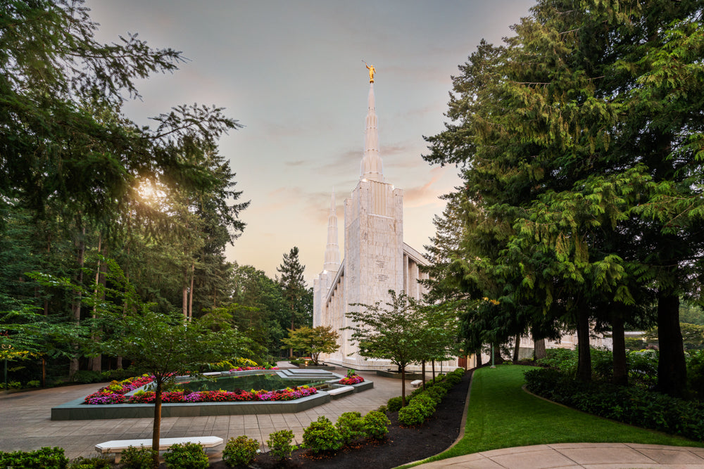 The Portland Temple.
