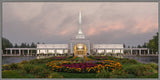 Toronto Temple - Autumn Sky by Robert A Boyd