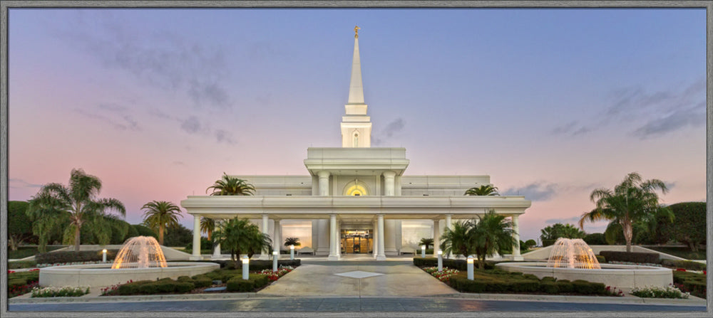 Orlando Temple - Fountains by Robert A Boyd