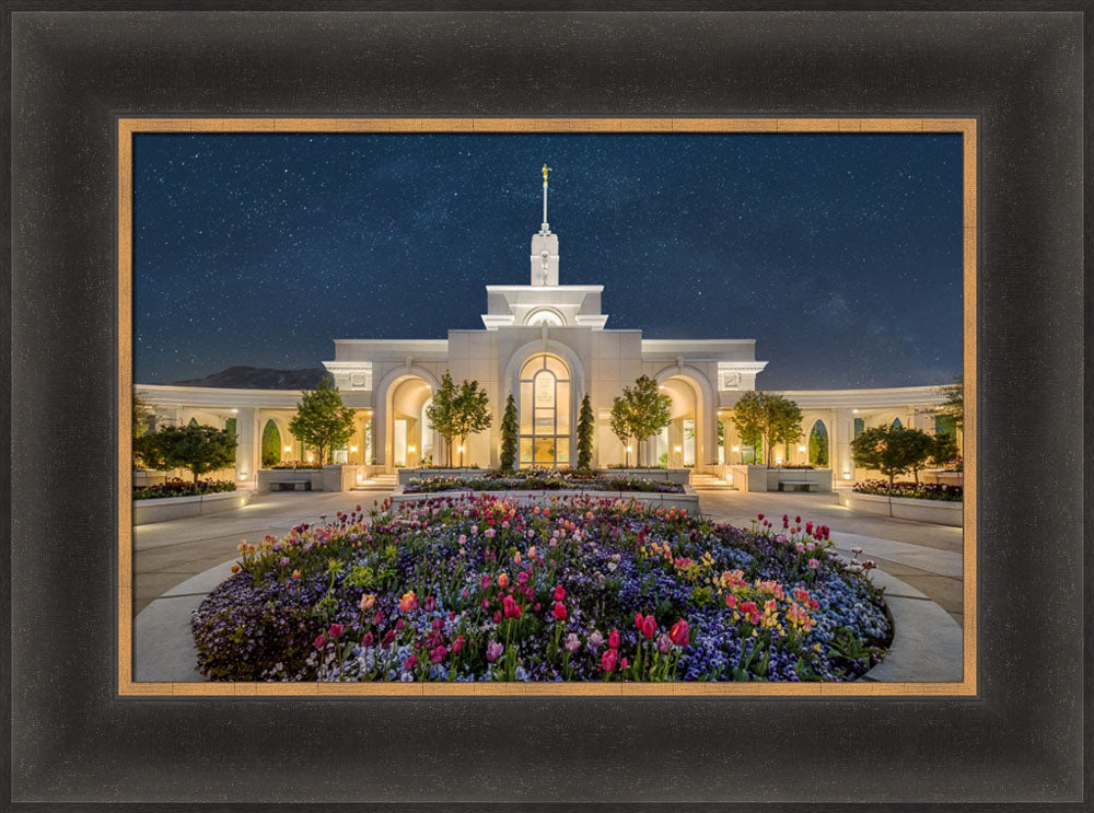 Mt Timpanogos Temple - Holiness to the Lord by Robert A Boyd