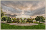 Mt Timpanogos Temple - Chome by Robert A Boyd