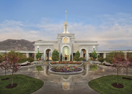Mt Timpanogos Temple - Eden by Robert A Boyd