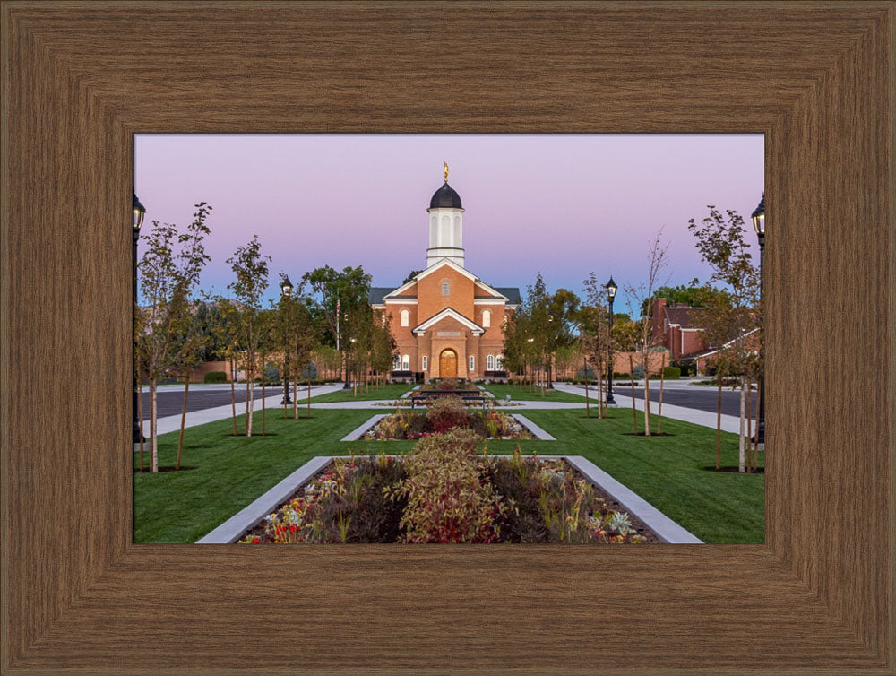 Vernal Temple - Garden View by Robert A Boyd