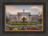 Fresno Temple - Flowers by Robert A Boyd