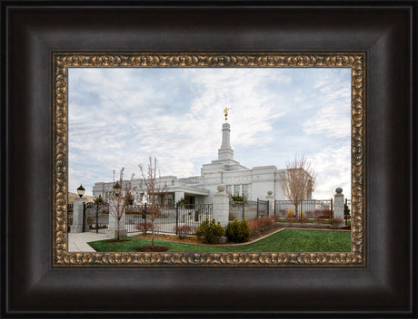 Reno Temple - Front Gate by Robert A Boyd