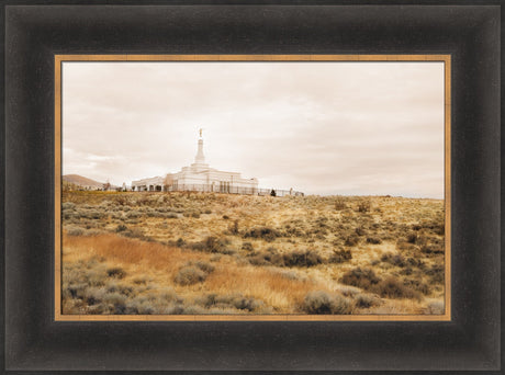 Reno Temple - Desert Hill by Robert A Boyd