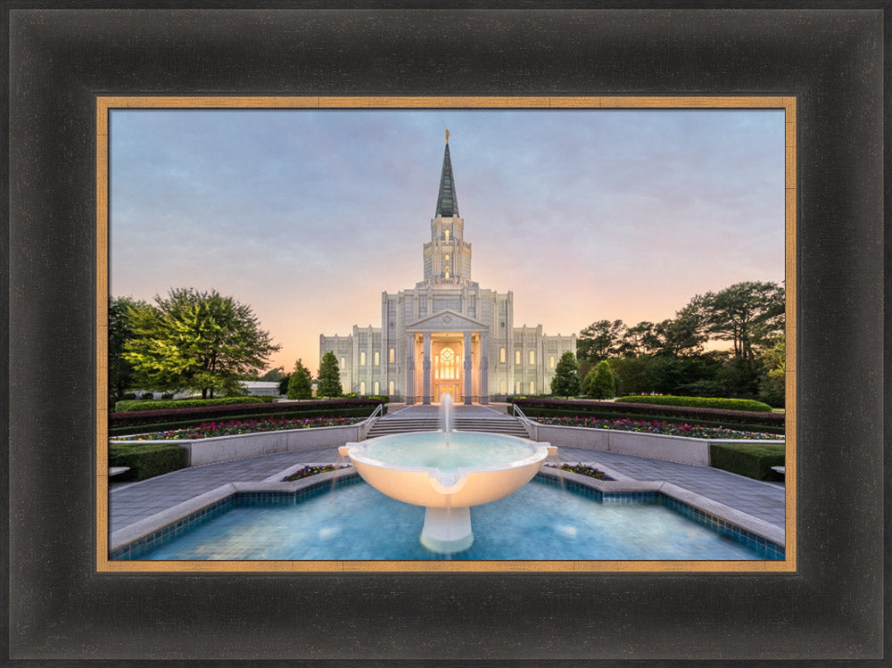 Houston Temple - Living Waters by Robert A Boyd