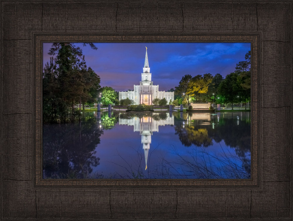 Houston Temple - Healing Waters by Robert A Boyd