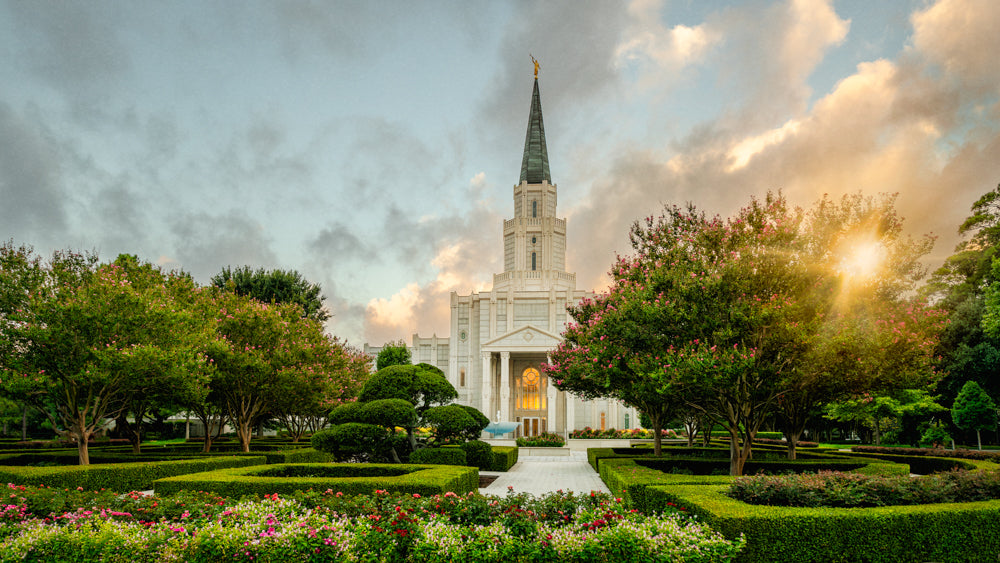 The Houston Temple.