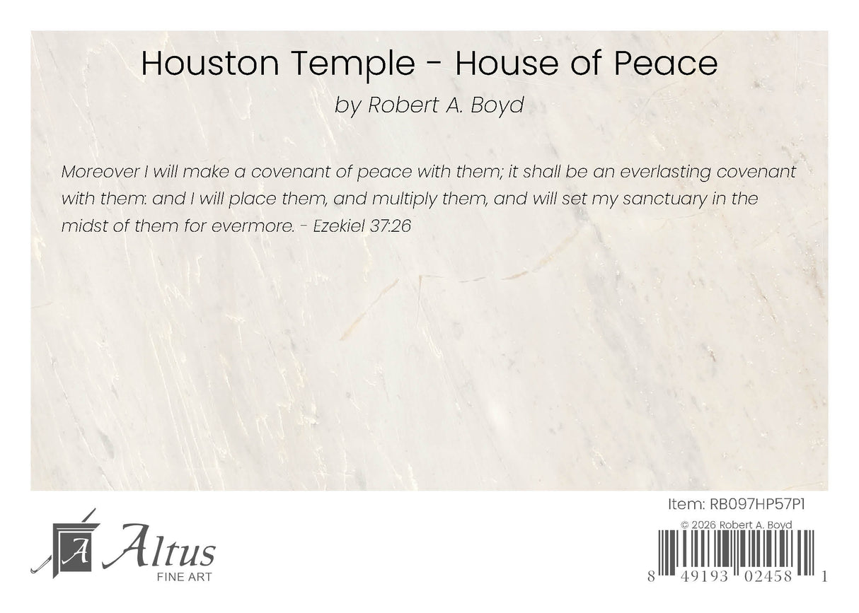 Houston Temple - A House of Peace