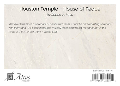 Houston Temple - A House of Peace