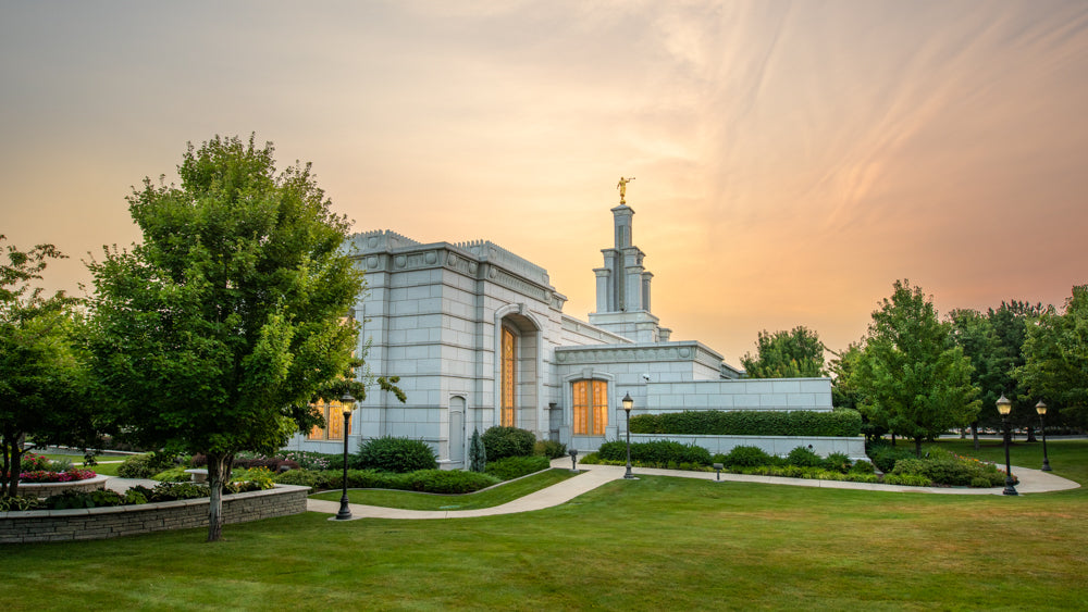 The Columbia River Washington Temple.