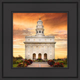 Nauvoo Temple - Nauvoo Sunrise Detail by Robert A Boyd