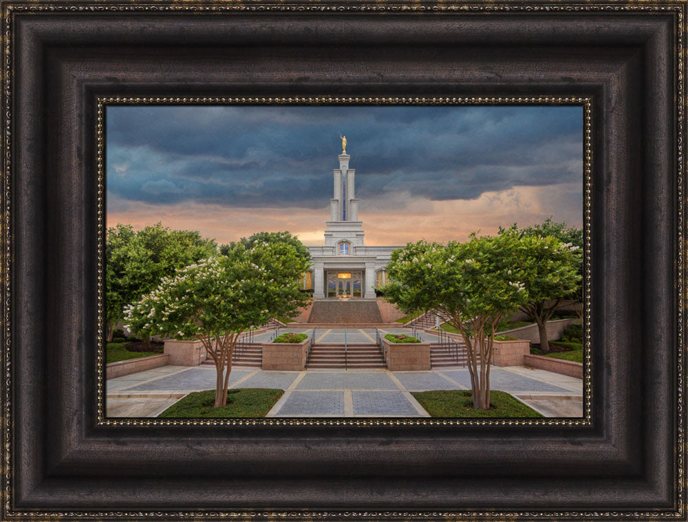 San Antonio Temple - Refuge From the Storm by Robert A Boyd