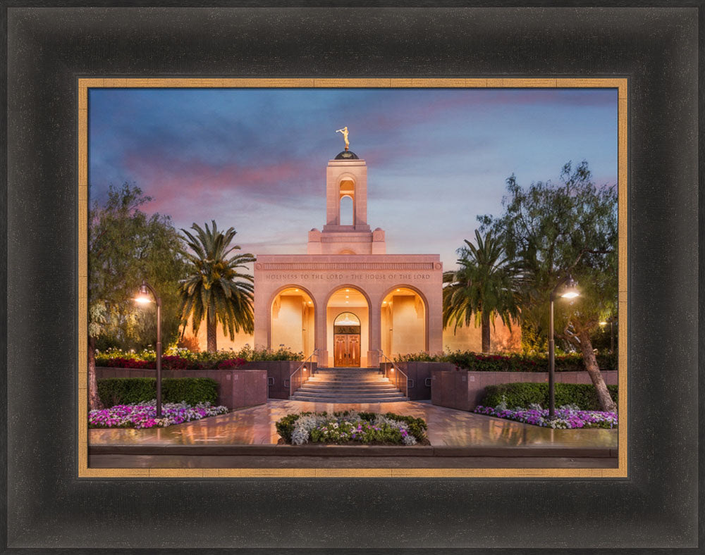 Newport Beach Temple - Covenant Path Series by Robert A Boyd