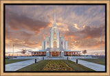 Rexburg Temple - Autumn Sunset