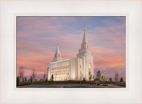 Kansas City Temple - Eventide by Robert A Boyd