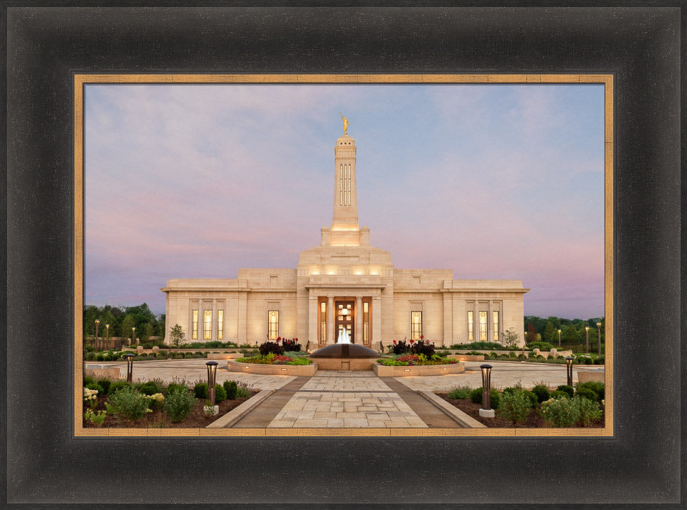 Indianapolis Temple - Temple Path by Robert A Boyd