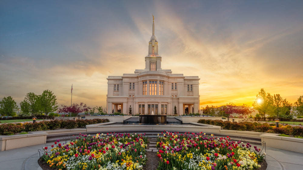 The Payson Temple.