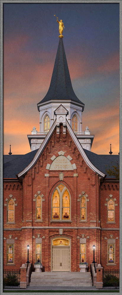 Provo City Center Temple - A Fire Within by Robert A Boyd