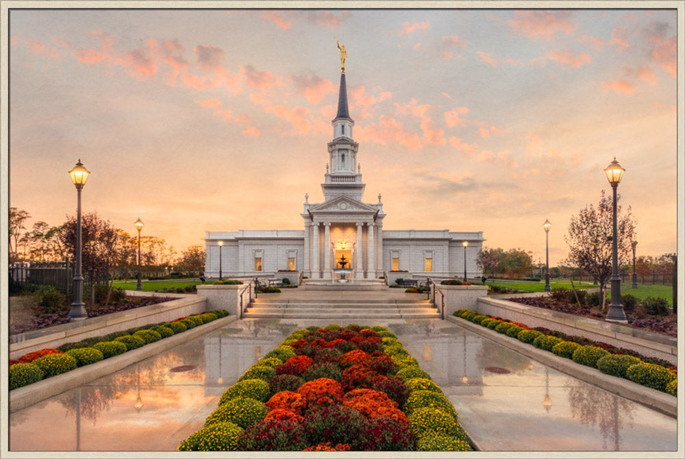 Hartford Temple - Path by Robert A Boyd