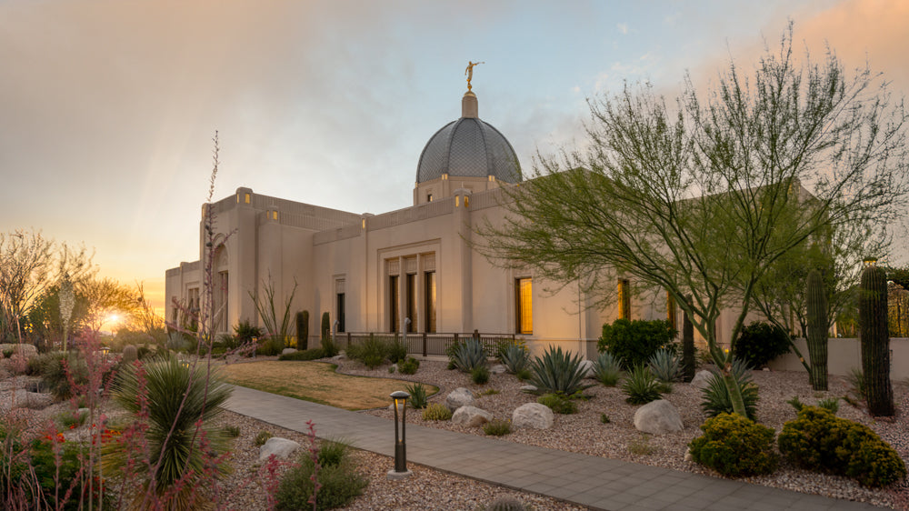 The Tucson Arizona Temple.
