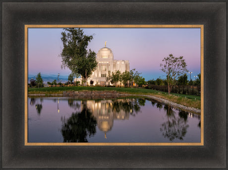 Meridian Temple - Dusk by Robert A Boyd