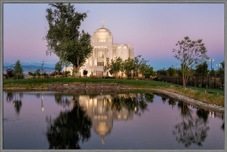 Meridian Temple - Dusk by Robert A Boyd