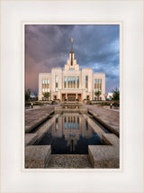 Saratoga Springs Temple - Ponder - framed giclee canvas