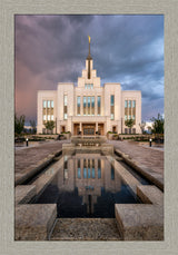 Saratoga Springs Temple - Ponder - framed giclee canvas