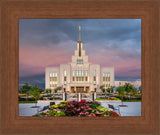 Saratoga Springs Temple - Garden Sunset