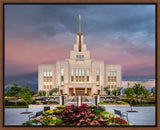 Saratoga Springs Temple - Garden Sunset