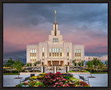 Saratoga Springs Temple - Garden Sunset