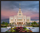 Saratoga Springs Temple - Garden Sunset