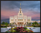 Saratoga Springs Temple - Garden Sunset