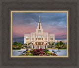 Saratoga Springs Temple - Garden Sunset