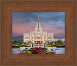 Saratoga Springs Temple - Garden Sunset